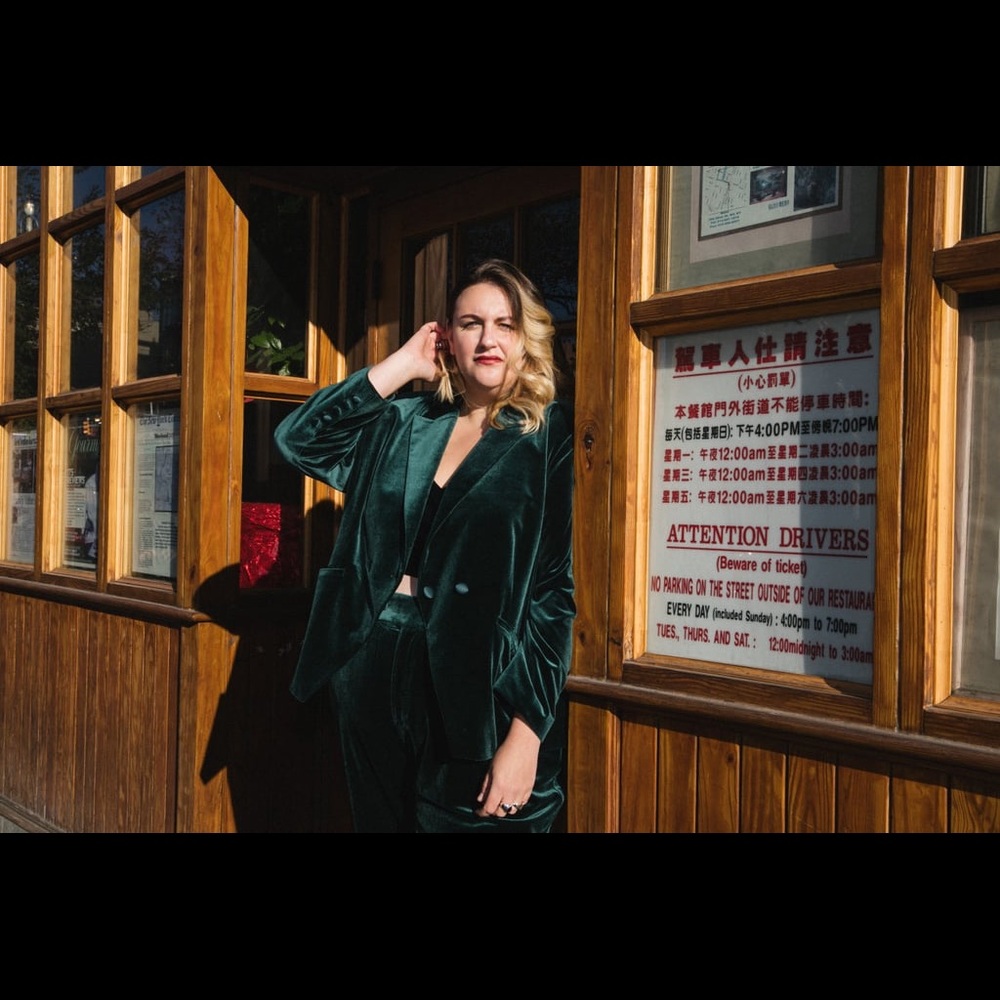 NWT Universal Standard Velvet Blazer